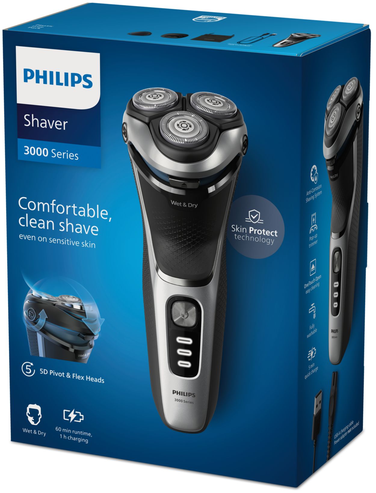 300ml) Reinigungs flüssigkeit für Elektro rasierer für Philips