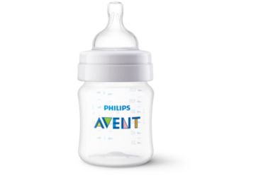 Бебешка бутилка против колики