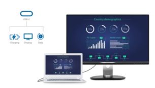 Toutes vos connexions via un unique câble USB-C