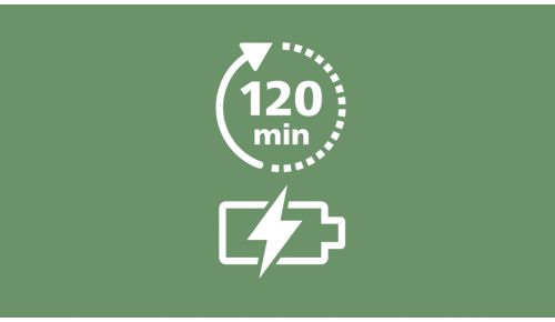 Kraftfuld driftstid på 4 uger på en enkelt opladning*