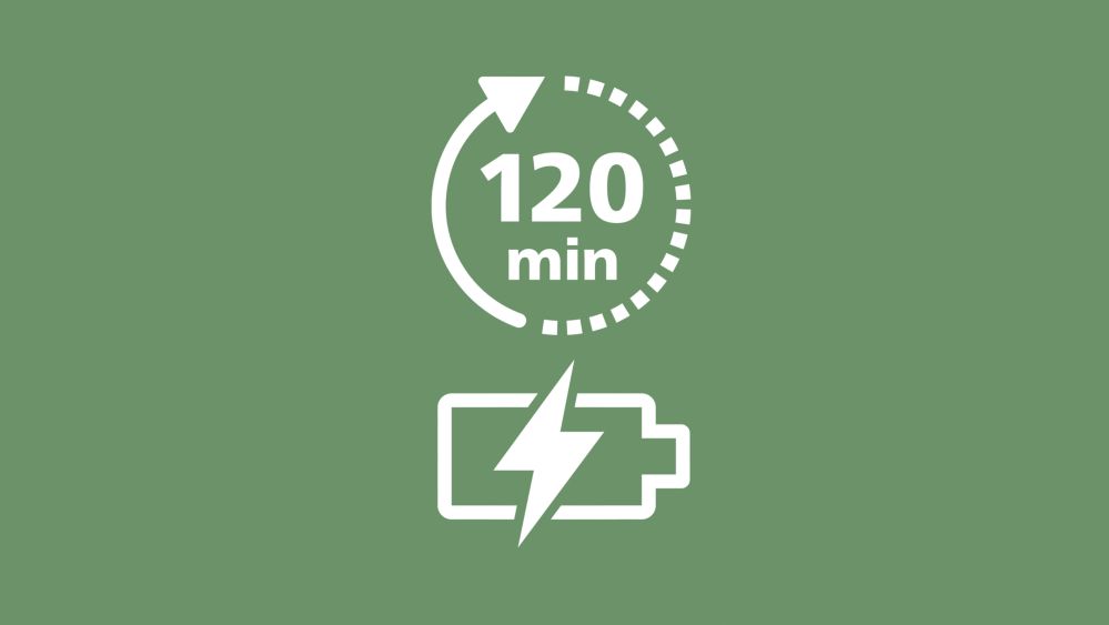 Powerful 4 week performance on a single charge*