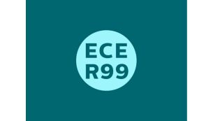 Respecting high quality standards of the ECE homologation