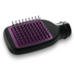 Style bouclé ou lisse avec le boucleur soufflant