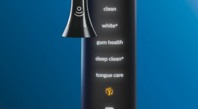 Automatiškai poruojamas su dantų šepetėlio rankena