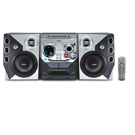 FWM572/BK  Mini Hi-Fi System com MP3/WMA
