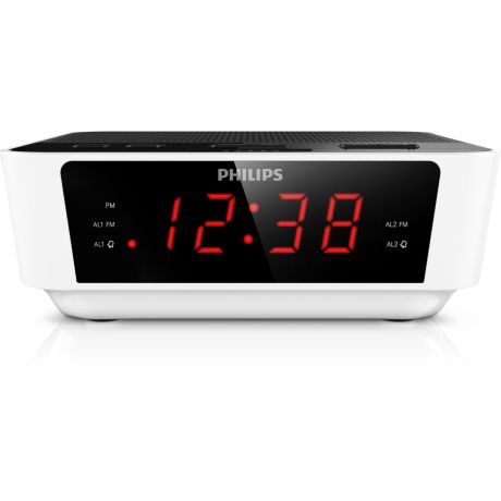 AJ3116W/37  Digital tuning clock radio