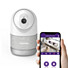 Caméra de surveillance domestique motorisée connectée