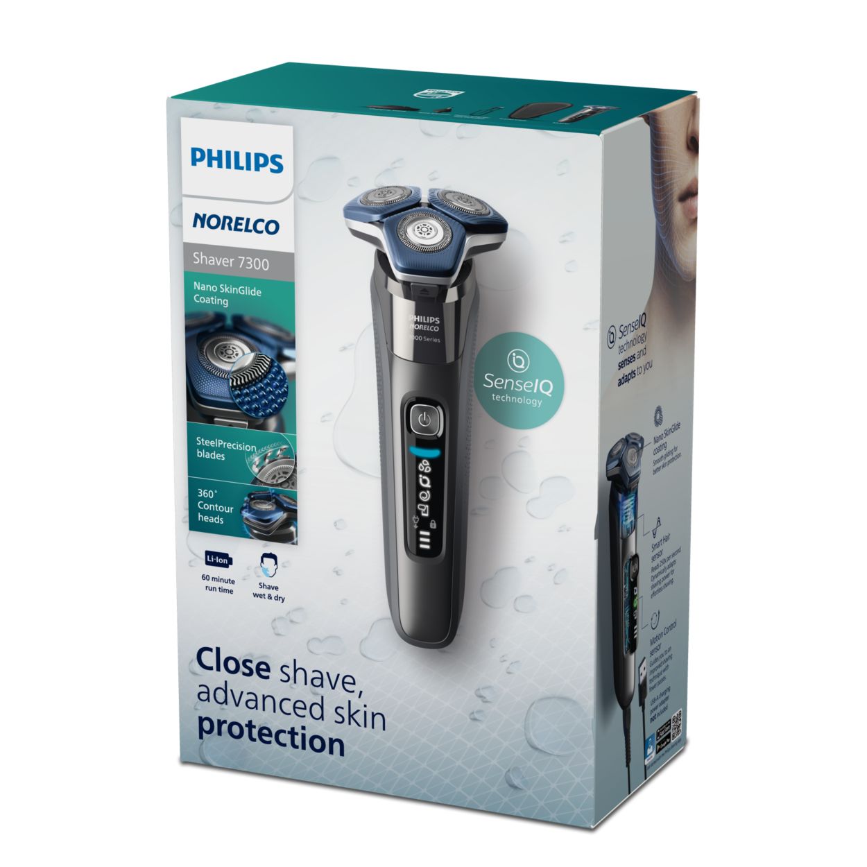 Shaver series 7000 Wet & Dry electric shaver S7887/92 | Norelco
