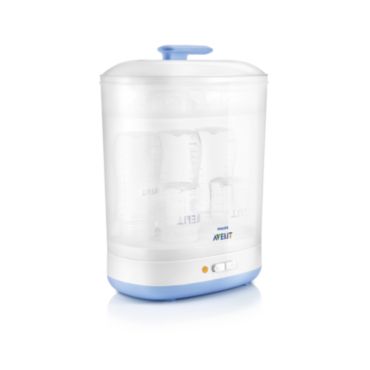 飞利浦 Avent 2 合 1电子蒸汽奶瓶消毒锅