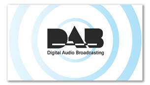 Функция цифрового радиовещания (DAB) для четкого радиовещания без помех