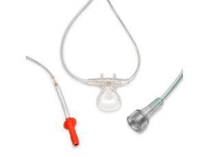 Microstream™ Advance adult oral/nasal CO₂ sampling line with O₂ tubing, short term use Capnography supplies