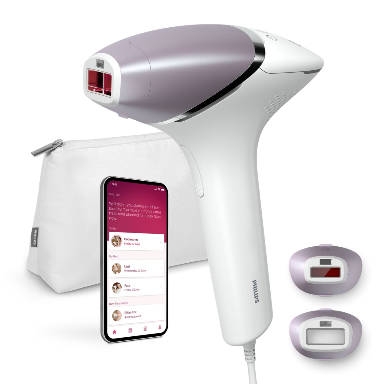 Philips  Series 8000 Lumea IPL Hair Removal Device with SenseIQ