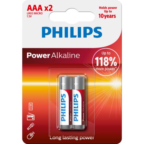 LR03P2B/94 Power Alkaline Pile