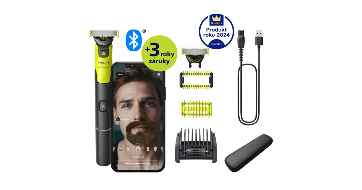 OneBlade 360 with Connectivity Face + Body QP4631/65 - hlavný produktový obrázok Philips