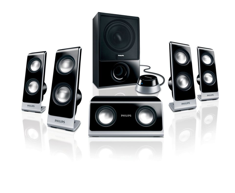 Philips sales 5.1 speakers