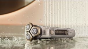 Shave as you want: refreshing wet, dry or with foam