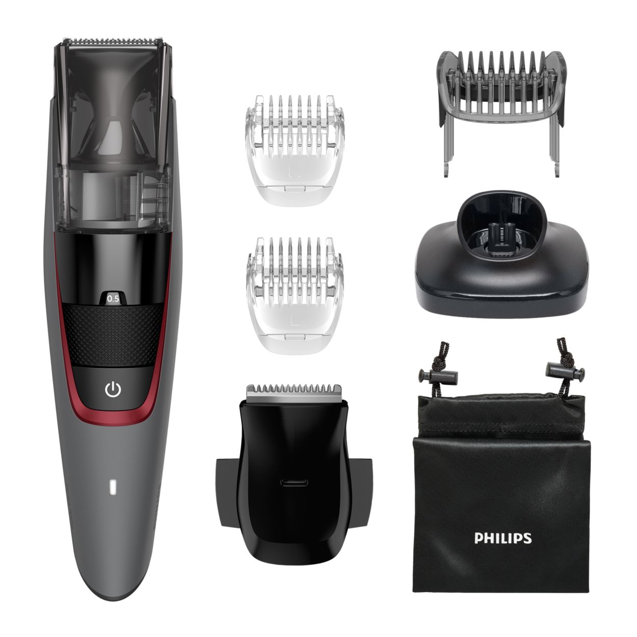 Less mess vacuum trimmer