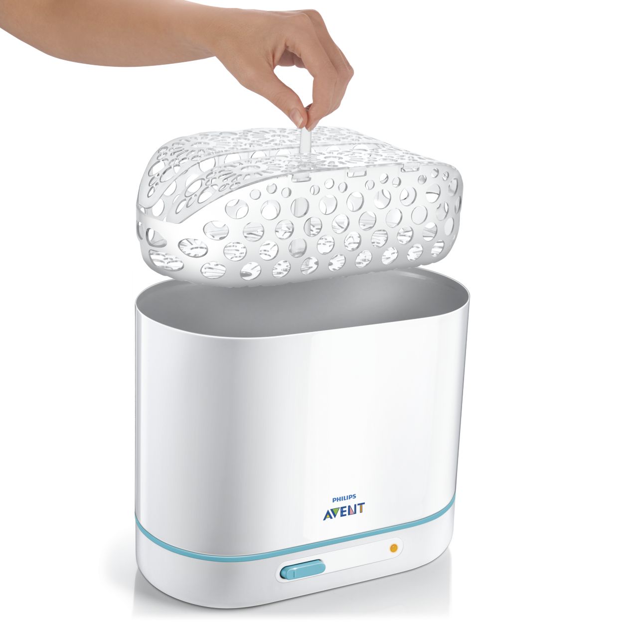 Philips Avent - Sterilizzatore elettrico a vapore 3-in-1 - SCF293/00 con  funzione di asciugatura - website.name