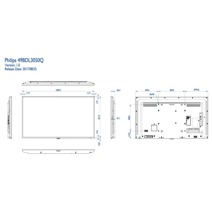 Signage Solutions Q-Line Display 49BDL3050Q/00 | Philips