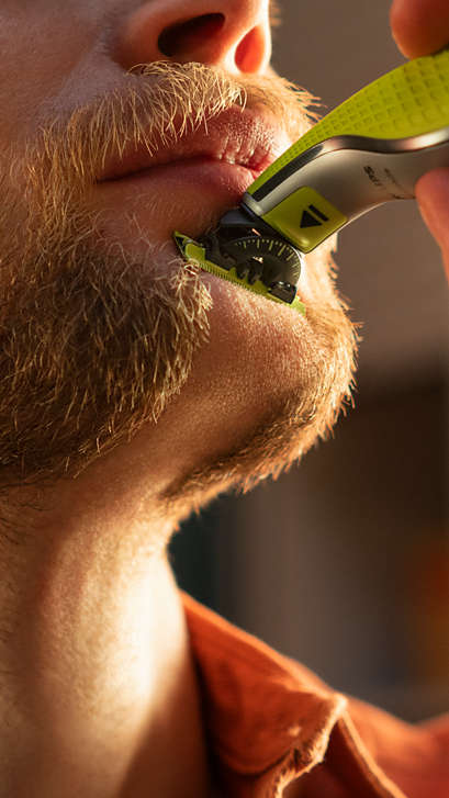 Philips OneBlade technology: shave it off
