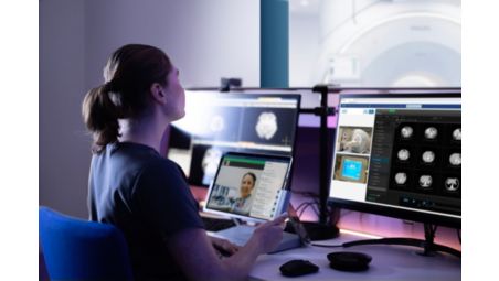 Virtual access for imaging experts to view the scanner console