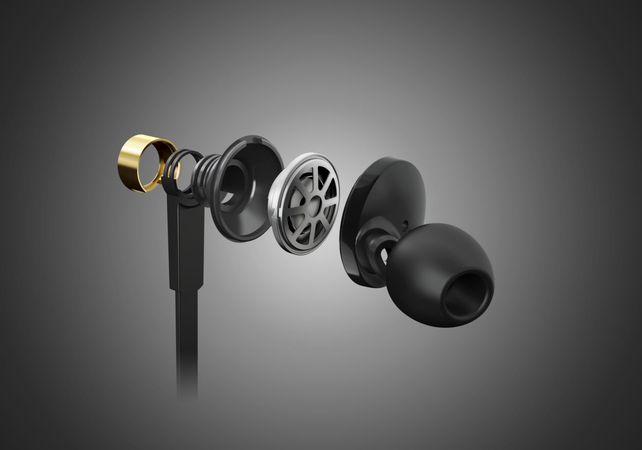 In ear headphones with mic TX2BK 00 Philips