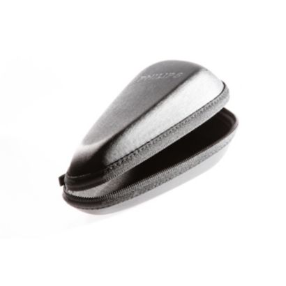 Una funda para guardar la afeitadora de forma segura.