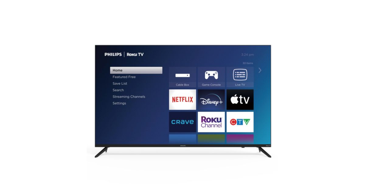 Roku 6600 series LED LCD TV 55PUL6643/F6 | Philips