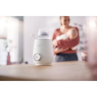 Avent Premium Fast bottle warmer for even warming