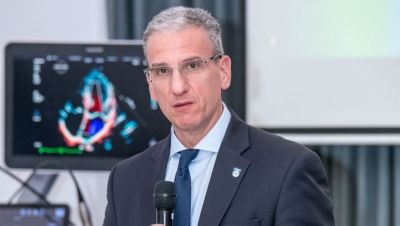 Jeff Cohen speaking at Philips ultrasound event
