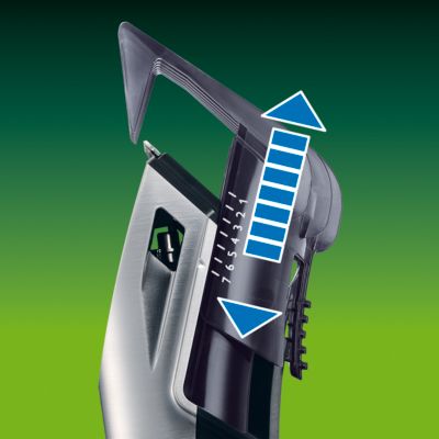 14 integrovaných nastavení délky až do 41 mm