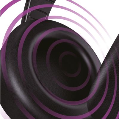 Parlantes de 40 mm ajustados con acústica precisa para un sonido equilibrado y detallado