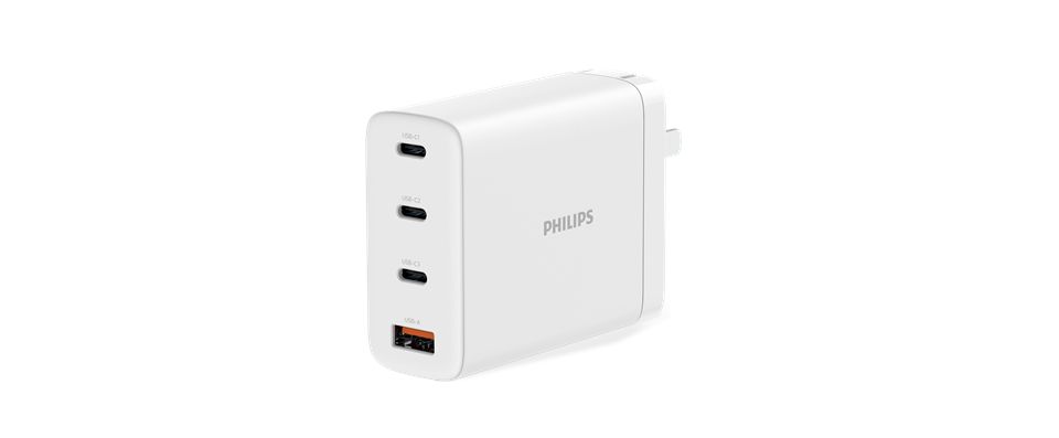 壁掛式充電器 USB 與 USB-C 連接埠
