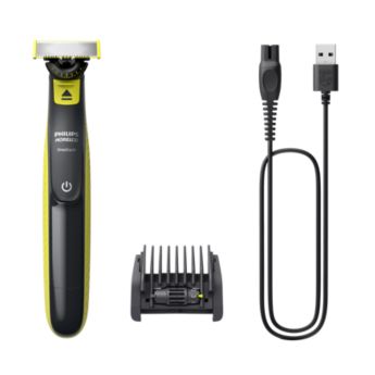 Rasoio Elettrico Philips Norelco OneBlade QP2620/20 Black/Green Lime - -  Esseshop - Il tuo Partner in Informatica, PC e Networking