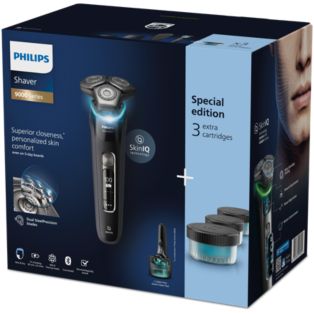 Shaver series 9000 Rasoio elettrico Wet & Dry con SkinIQ