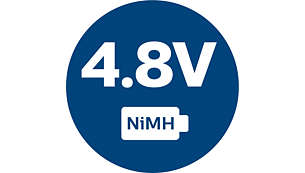 Baterias potentes em NiMH de 4,8 V