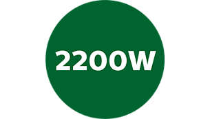 2200 W de potencia