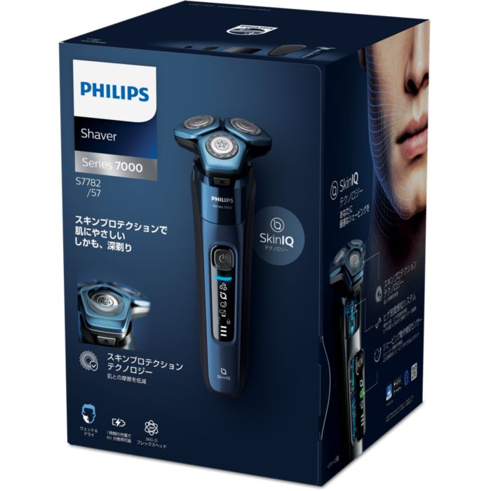 Shaver series 7000 ウェット＆ドライ電気シェーバー S7782/57 | Philips