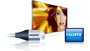 Широкие возможности подключения с 4 входами HDMI и функцией Easylink