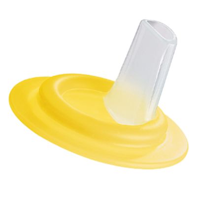 Faster flow and bite resistant spout