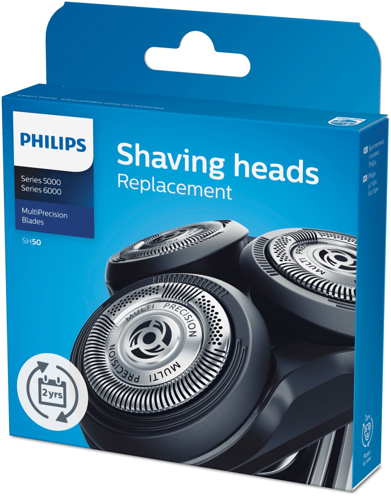 Philips Shaver Series 5000 Replacement electric shaver heads SH50/50