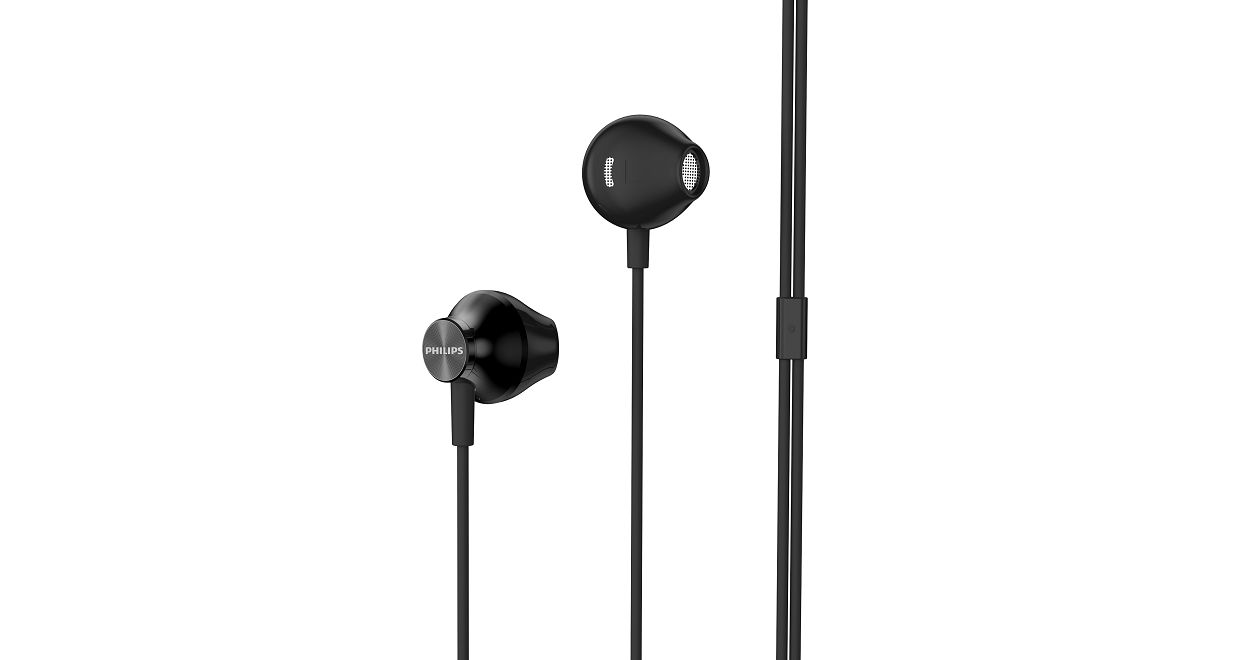 Auricular Con Cable In Ear TAUE100BK/00 Negro PHILIPS - PHILIPS