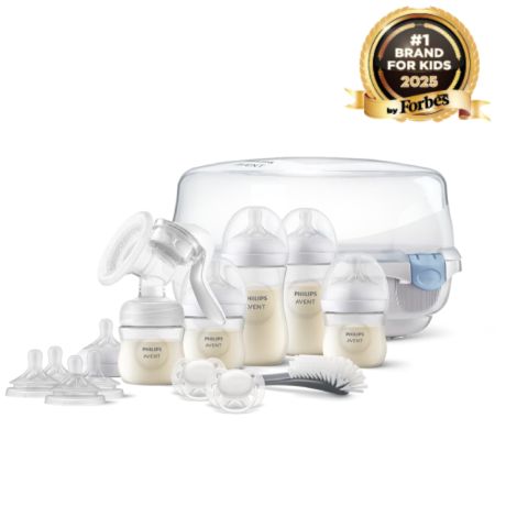SCD430/50 Philips Avent Pompă de s&acirc;n manuală Set cadou