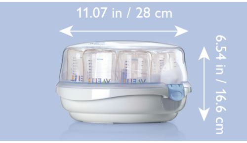 Diseño ligero para las mamaderas esterilizadas vaya donde vaya