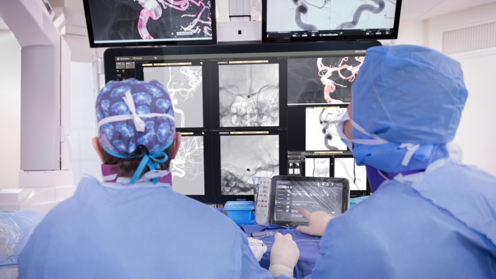 Image Guided Therapy Azurion neuro suite