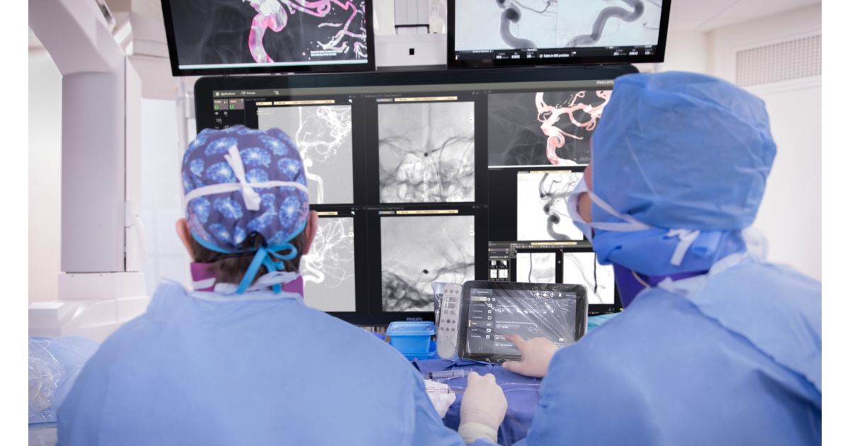 Azurion Neuro suite at NEURI Bicêtre - Philips