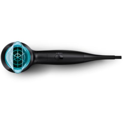 Powerful drying with a pleasant* sound on the go