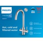 Hot, cold and filtered water from one central tap