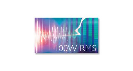 100W RMS total output power