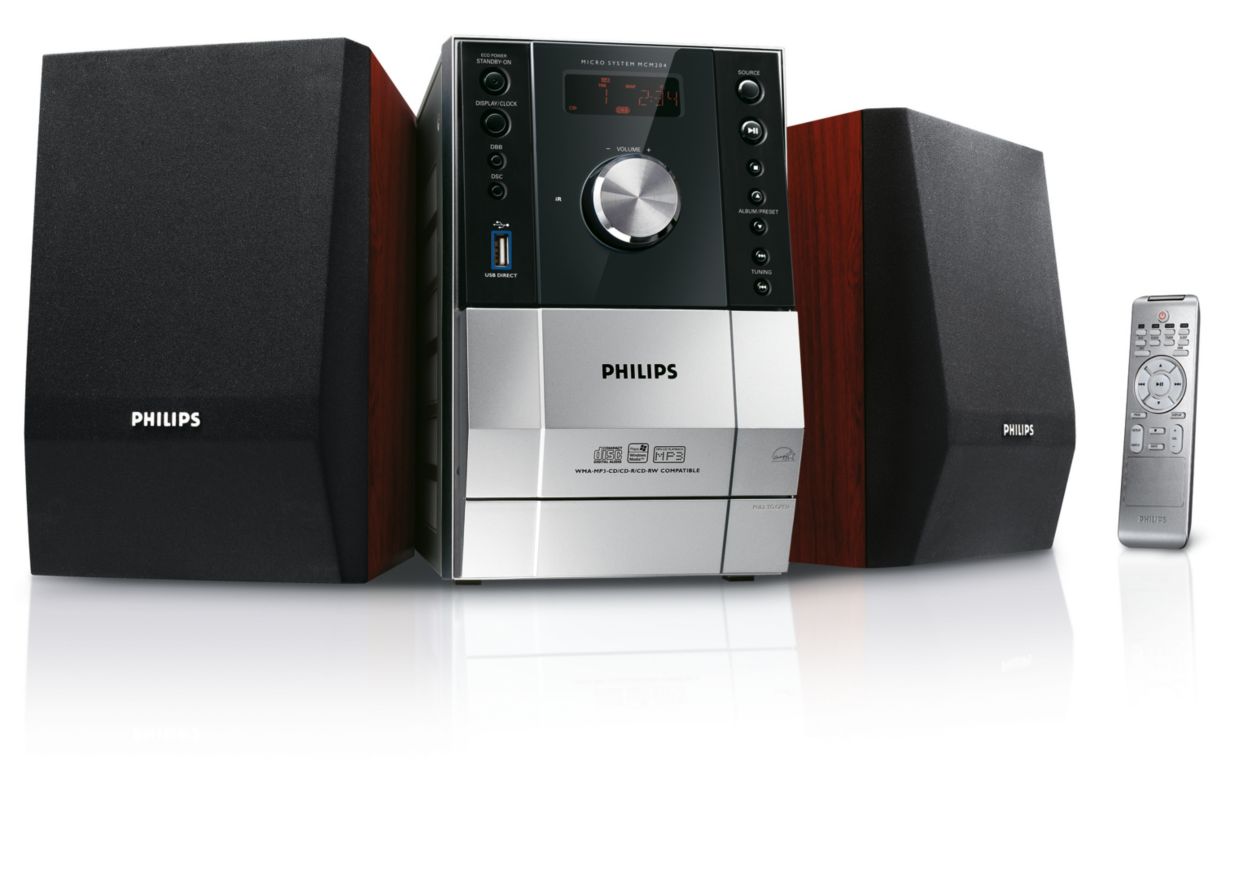 Микросистема Hi-Fi MCM204/12 | Philips